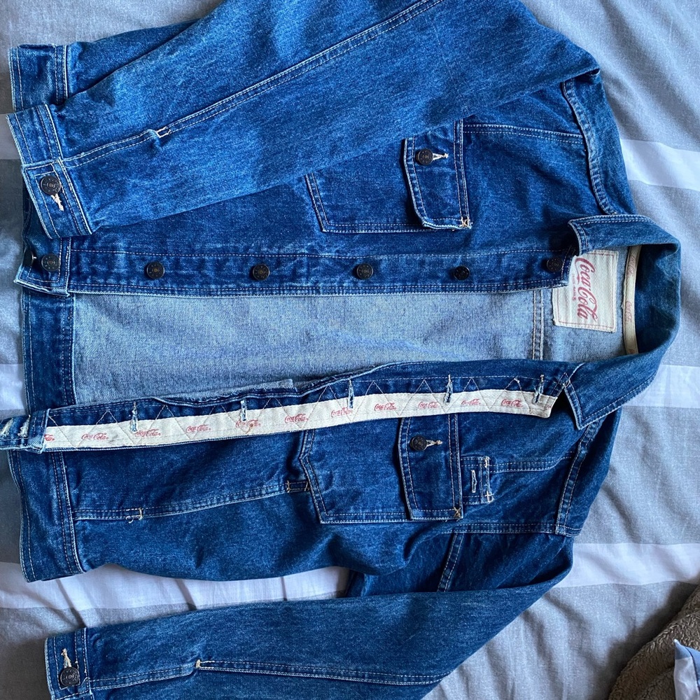 Vintage Coca Cola Jean jacket sz Large